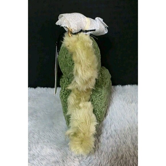 Coach GREEN REXY Plush Curly Shearling Bag Charm NWT - Picture 14 of 14
